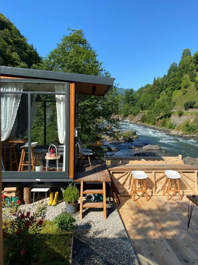 Vagona Tiny House Hotel รีเซ ภายนอก รูปภาพ