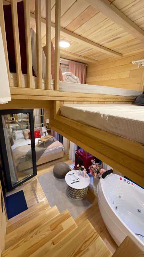 Vagona Tiny House Hotel รีเซ ภายนอก รูปภาพ
